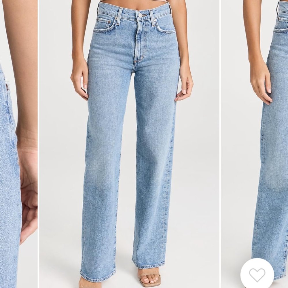 AGOLDE Harper Jeans (Size 25, fit like 24/25)